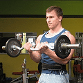 Biceps - Bicepsový zdvih s EZ - osou