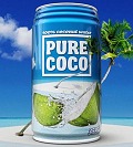 PURE COCO - Kokosová voda - skvělý nápoj na hubnutí